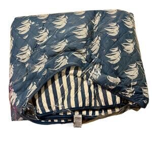 NWT Kickee Pants quilted bamboo throw blanket